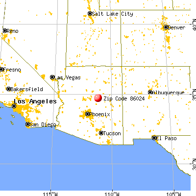 86024 map from a distance