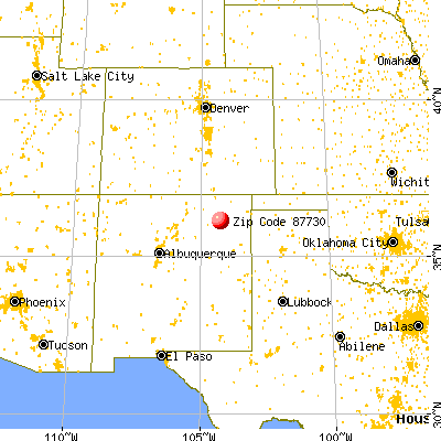 87730 map from a distance