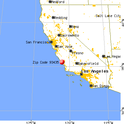 93435 map from a distance