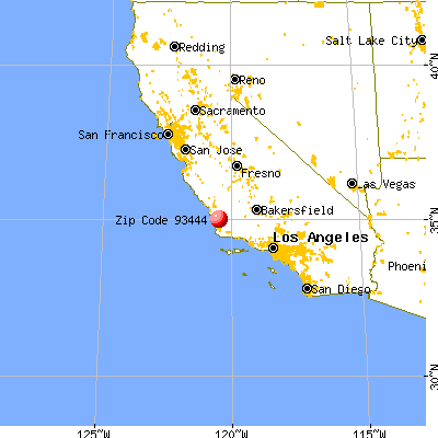 Nipomo, CA (93444) map from a distance