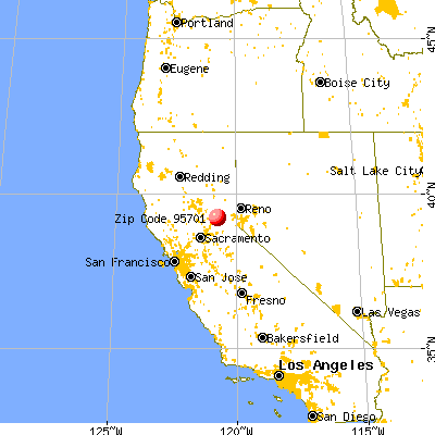 95701 map from a distance