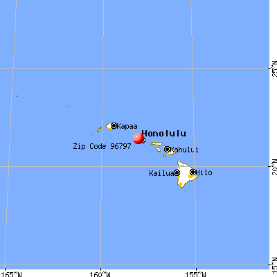 Royal Kunia, HI (96797) map from a distance