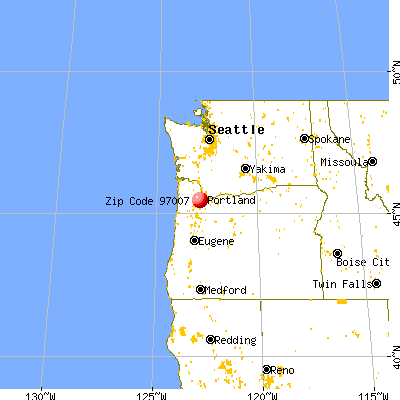 Beaverton Oregon Map Zip Codes