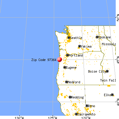 97364 map from a distance