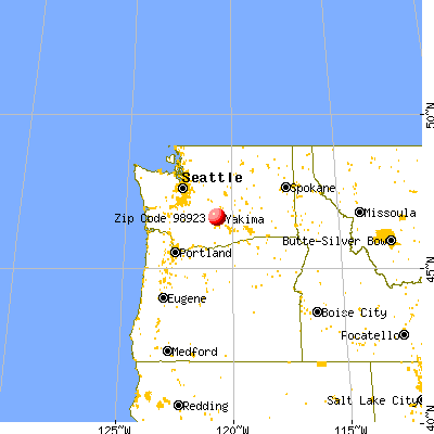 Cowiche, WA (98923) map from a distance