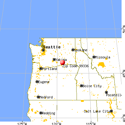 Kennewick, WA (99336) map from a distance