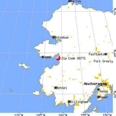 Shaktoolik, AK (99771) map from a distance