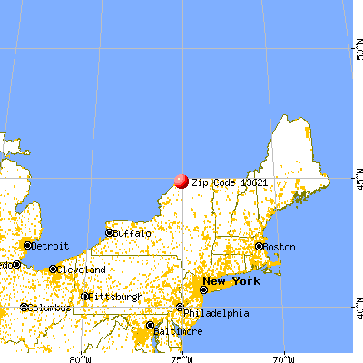 13621 map from a distance