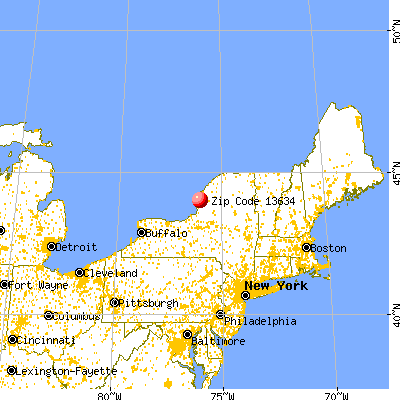 13634 Zip Code (Dexter, New York) Profile - homes, apartments, schools, population, income ...