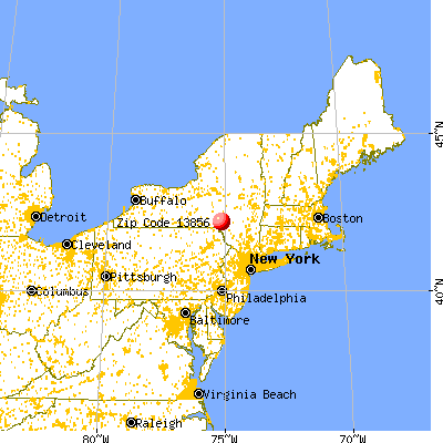 Walton, NY (13856) map from a distance