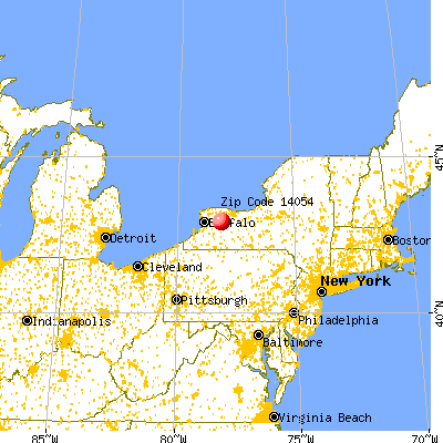 14054 map from a distance