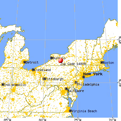 14808 map from a distance