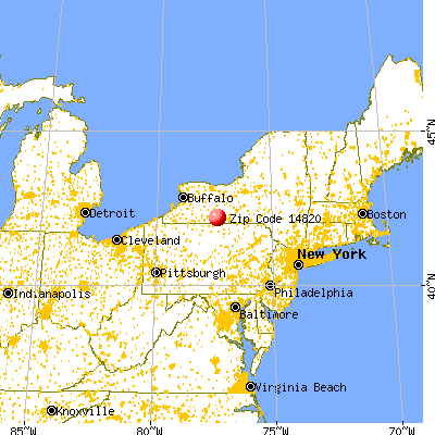 14820 map from a distance
