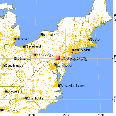 17576 map from a distance