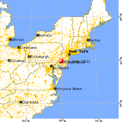 19112 map from a distance