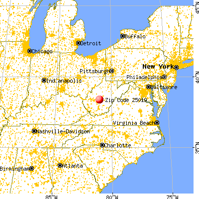 25019 map from a distance