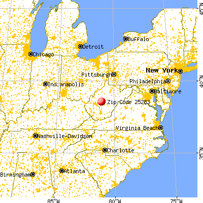 25283 map from a distance