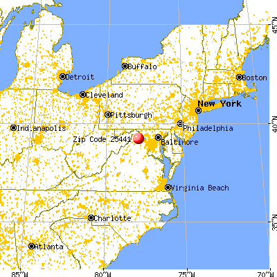 25441 map from a distance