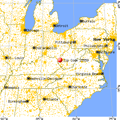 25559 map from a distance