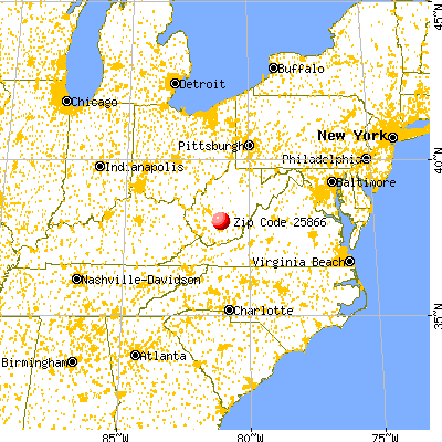 25866 map from a distance