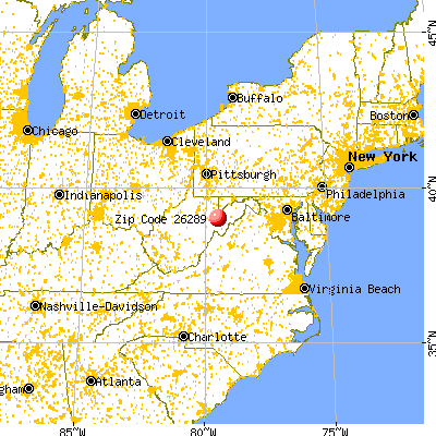 26289 map from a distance