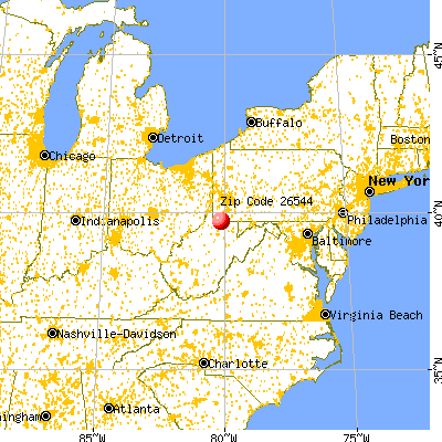 26544 map from a distance