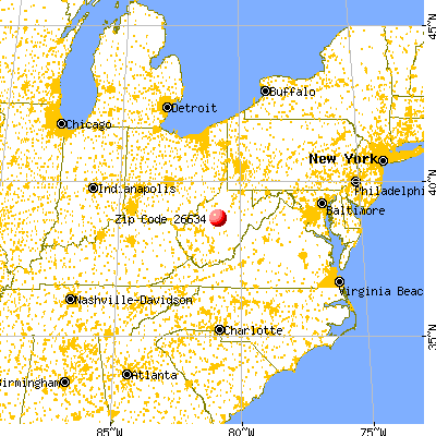 26634 map from a distance