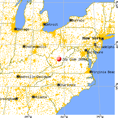 26662 map from a distance