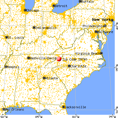 28740 map from a distance
