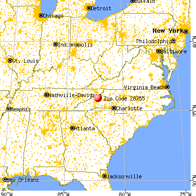 28755 map from a distance