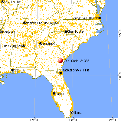 31333 map from a distance