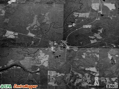 Zip code 32437 satellite photo by USGS