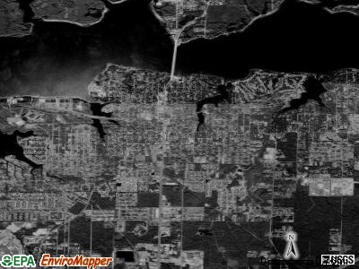 Zip code 32444 satellite photo by USGS
