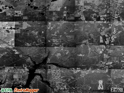 Zip code 32466 satellite photo by USGS