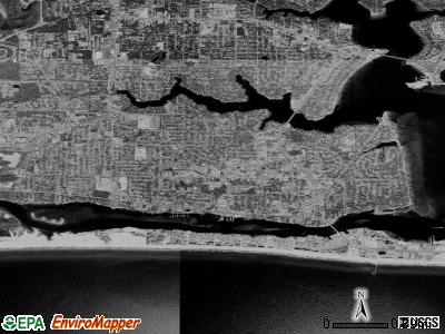 Zip code 32548 satellite photo by USGS