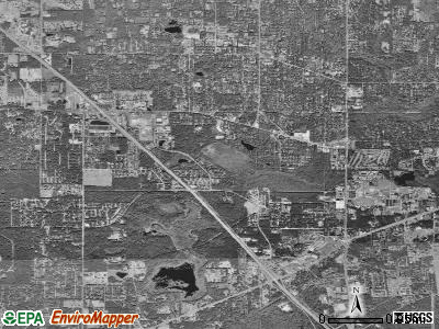 Zip code 32607 satellite photo by USGS