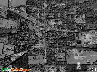 Zip code 32616 satellite photo by USGS