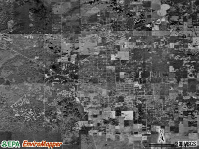 Zip code 32621 satellite photo by USGS