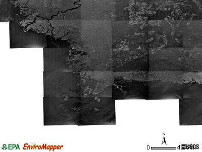 Zip code 32625 satellite photo by USGS
