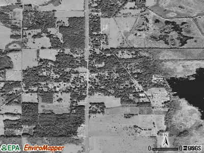 Zip code 32664 satellite photo by USGS