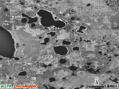 Zip code 32666 satellite photo by USGS