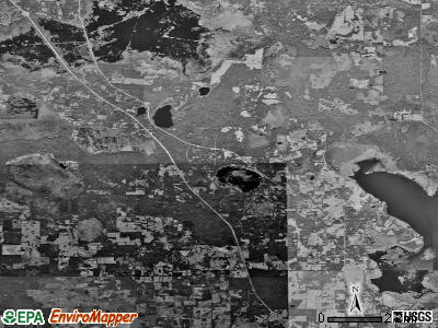Zip code 32667 satellite photo by USGS