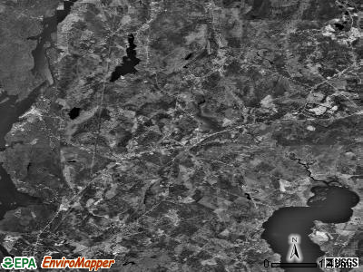 Zip code 04236 satellite photo by USGS