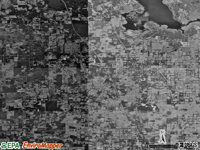 Zip code 32686 satellite photo by USGS