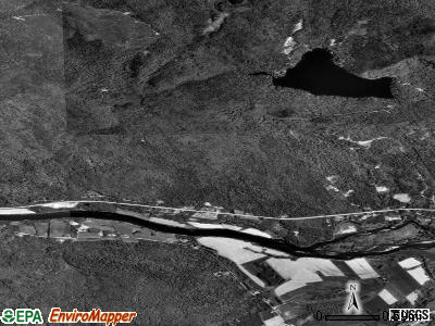 Zip code 04237 satellite photo by USGS