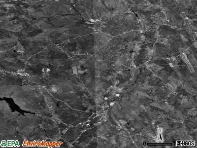 Zip code 04238 satellite photo by USGS