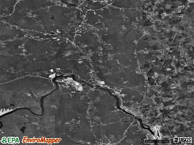 Zip code 04239 satellite photo by USGS
