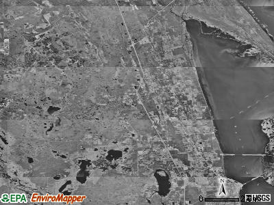 Zip code 32754 satellite photo by USGS