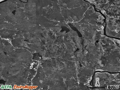 Zip code 04253 satellite photo by USGS