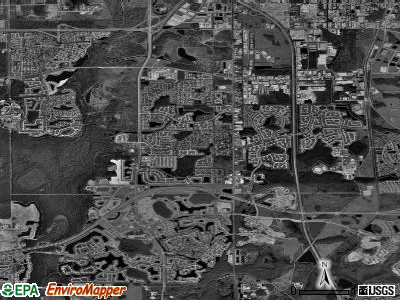 Zip code 32837 satellite photo by USGS